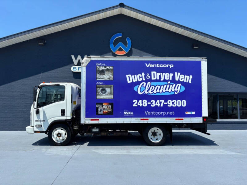 2020 Isuzu Duct Cleaning Box Van