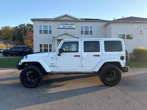 2012 Jeep Wrangler Unlimited for sale at SOUTHERN SELECT AUTO SALES in Medina OH