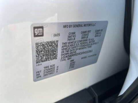 2025 Chevrolet Tahoe RST