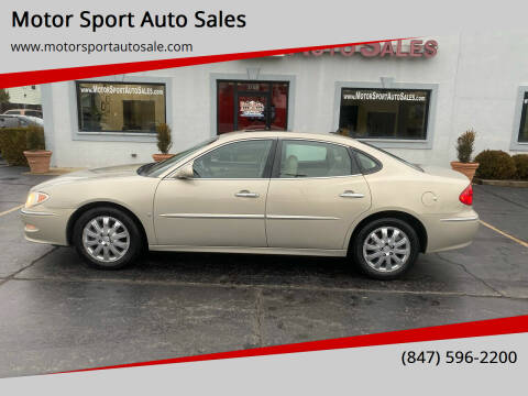 2009 Buick LaCrosse for sale at Motor Sport Auto Sales in Waukegan IL