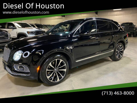2018 Bentley Bentayga for sale at Diesel Of Houston in Houston TX