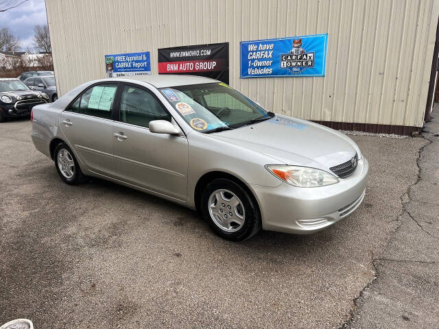 2002 Toyota Camry for sale at BNM AUTO GROUP in GIRARD, OH