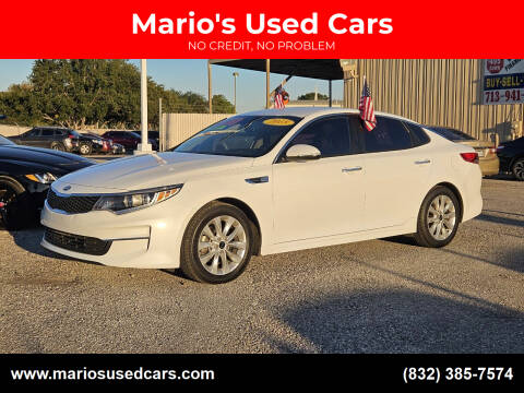 2018 Kia Optima for sale at Mario's Used Cars - Red tag sale in Houston TX