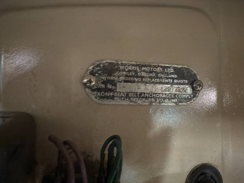 1971 Morris Minor 1000