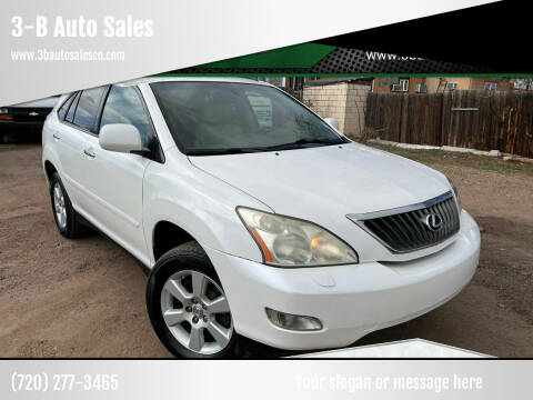 2009 Lexus RX 350 for sale at 3-B Auto Sales in Aurora CO