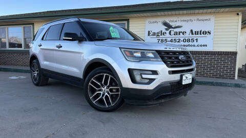 2016 Ford Explorer for sale at Eagle Care Autos in Mcpherson KS