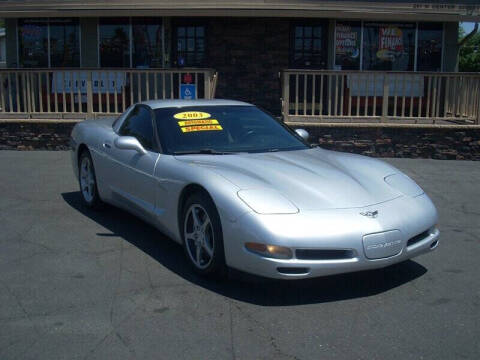 2003 Chevrolet Corvette for sale at Scott Davis Auto Sales in Turlock CA