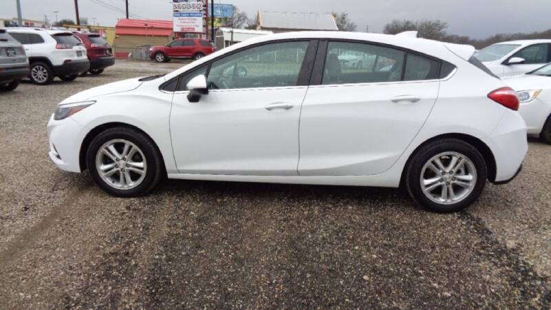 2017 Chevrolet Cruze for sale at L & L Sales in Mexia TX