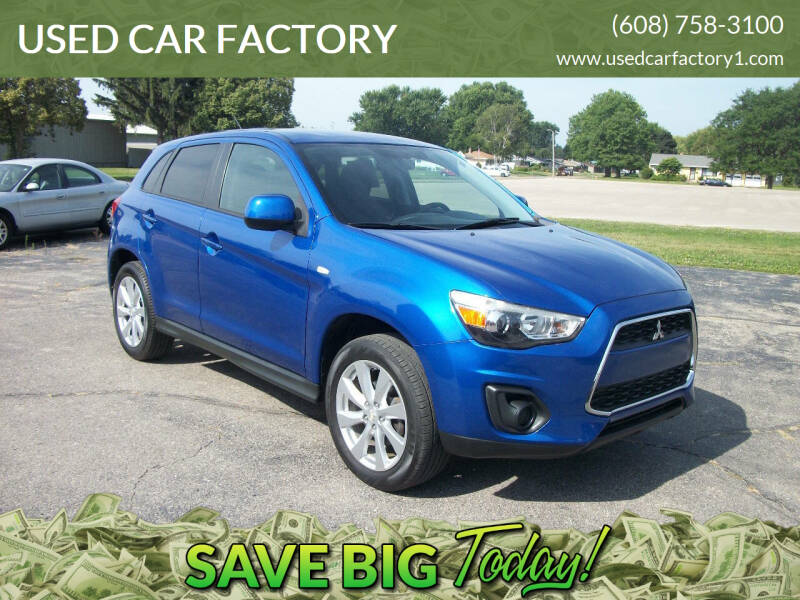 2014 Mitsubishi Outlander Sport for sale at USED CAR FACTORY in Janesville WI