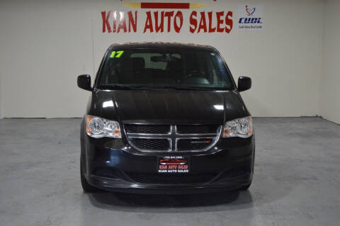 2017 Dodge Grand Caravan for sale at Kian Auto Sales in Sacramento CA
