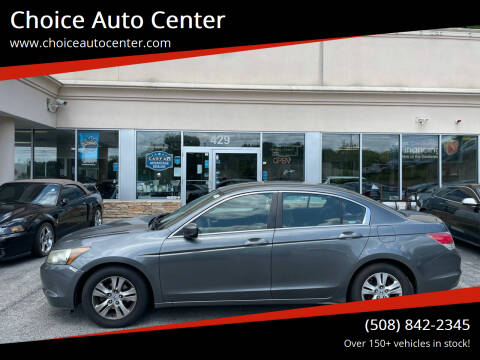 2009 Honda Accord for sale at Choice Auto Center in Shrewsbury MA