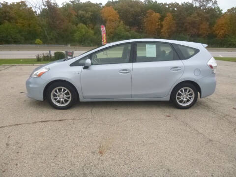 2014 Toyota Prius v for sale at NEW RIDE INC in Evanston IL