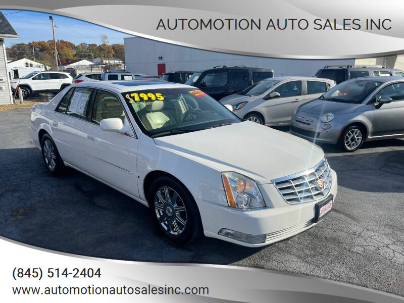 2008 Cadillac DTS for sale at Automotion Auto Sales Inc in Kingston NY