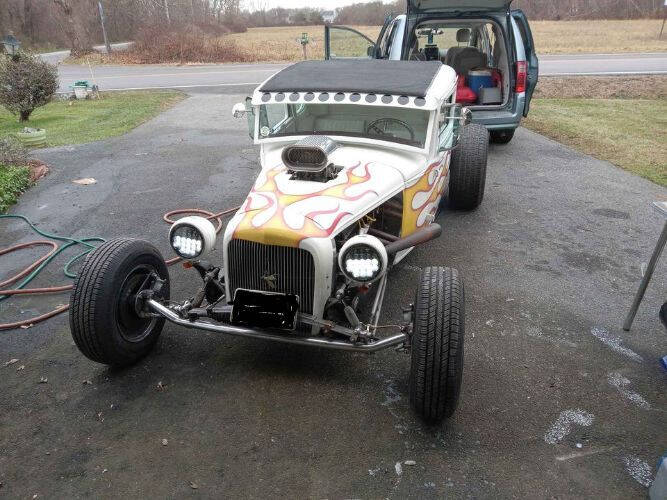 White 1930 Ford Model A 1