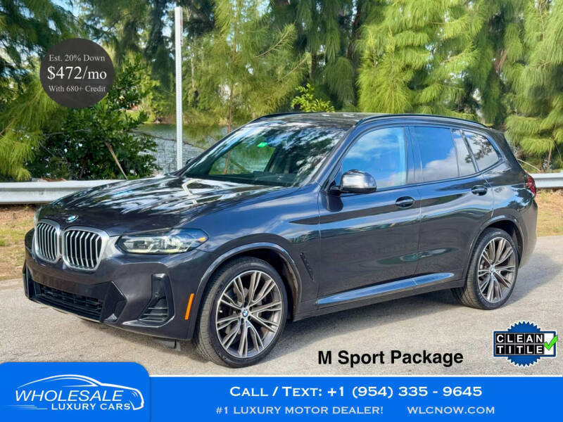 2022 BMW X3 sDrive30i