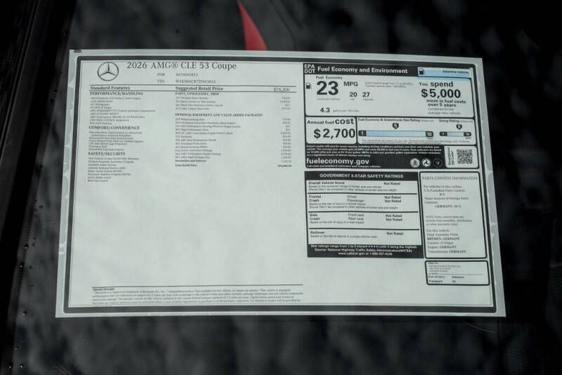 2026 Mercedes-Benz CLE AMG CLE 53