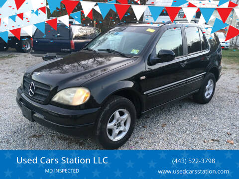 2001 Mercedes-Benz M-Class for sale at Used Cars Station LLC in Manchester MD