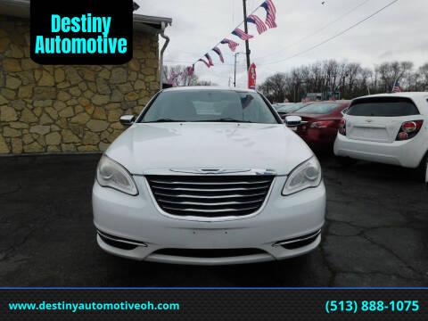 2013 Chrysler 200 for sale at Destiny Automotive in Hamilton OH