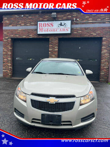 2014 Chevrolet Cruze for sale at ROSS MOTOR CARS in Torrington CT