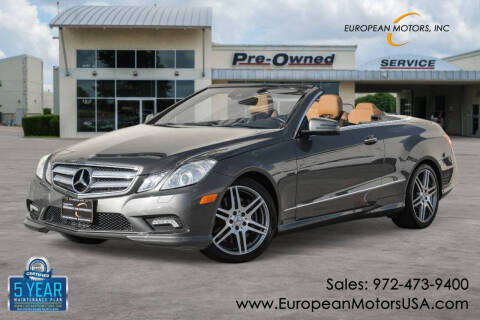 2011 Mercedes-Benz E-Class for sale at European Motors Inc in Plano TX