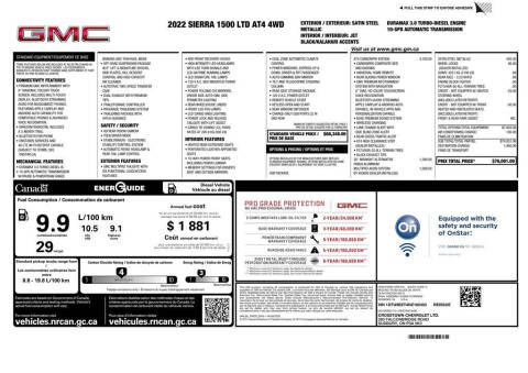 2022 GMC Sierra 1500 Limited