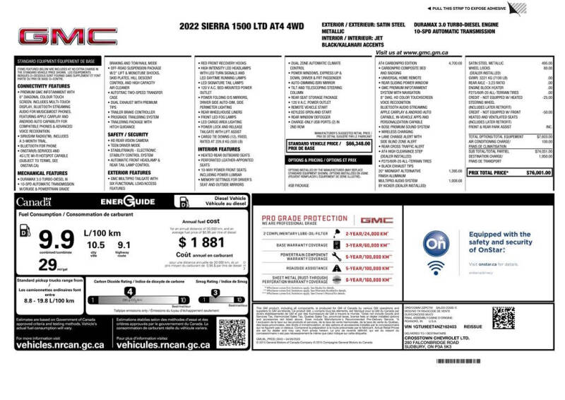 2022 GMC Sierra 1500 Limited