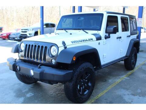2016 Jeep Wrangler Unlimited for sale at Inline Auto Sales in Fuquay Varina NC