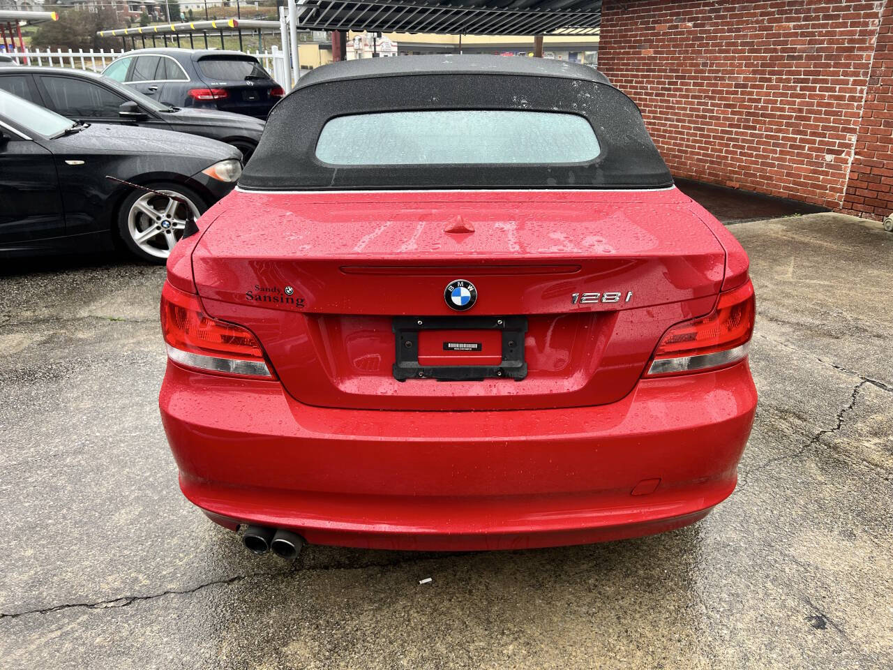 Red 2012 BMW 1 Series 128i Convertible 128i 2dr Convertible 4
