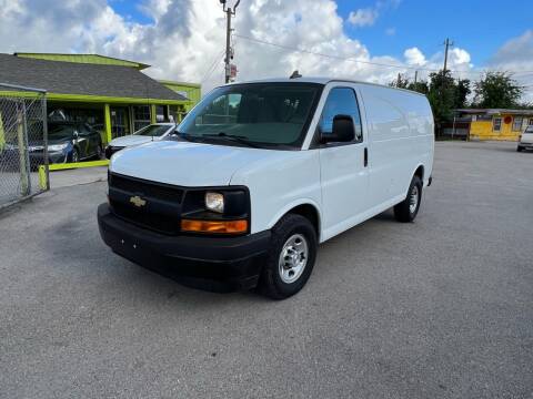 2017 Chevrolet Express Cargo for sale at RODRIGUEZ MOTORS CO. in Houston TX