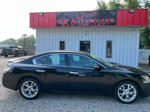 2014 Nissan Maxima for sale at G2 Autoworks in Elm City NC