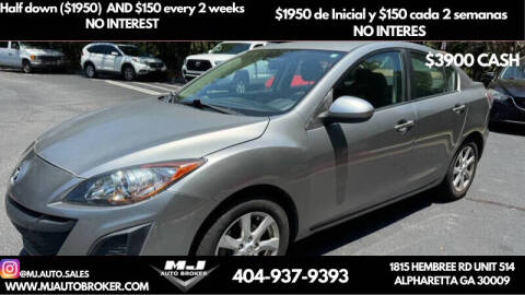 2010 Mazda MAZDA3 for sale at MJ AUTO BROKER in Alpharetta GA