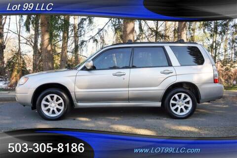 2006 Subaru Forester for sale at LOT 99 LLC in Milwaukie OR