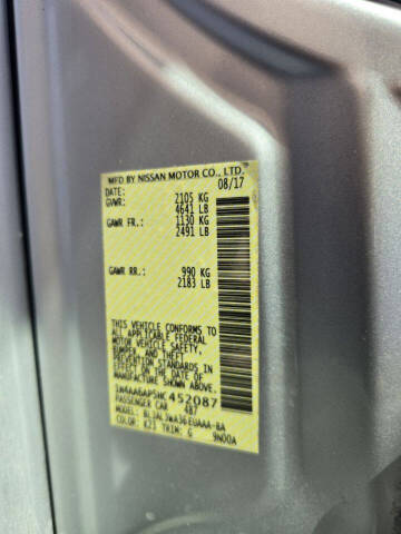 2017 Nissan Maxima 3.5 SV