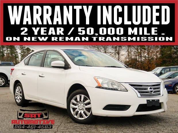 2015 Nissan Sentra for sale at SAT Automotive & Transmission LLC in Chesnee, SC