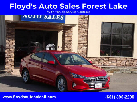 2020 Hyundai Elantra for sale at Floyd's Auto Sales Forest Lake in Forest Lake MN