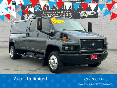 2004 GMC TopKick C4500 for sale at Autos Unlimited in Las Vegas NV