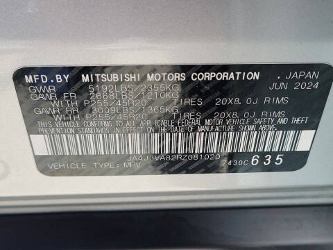 2024 Mitsubishi Outlander SE