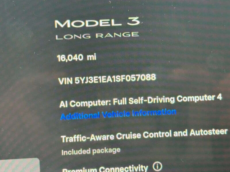 2025 Tesla Model 3 Long Range