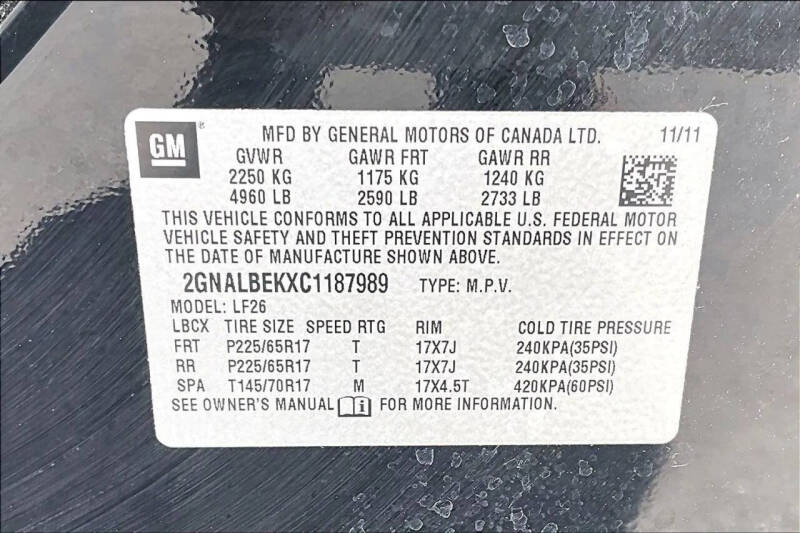 2012 Chevrolet Equinox LS