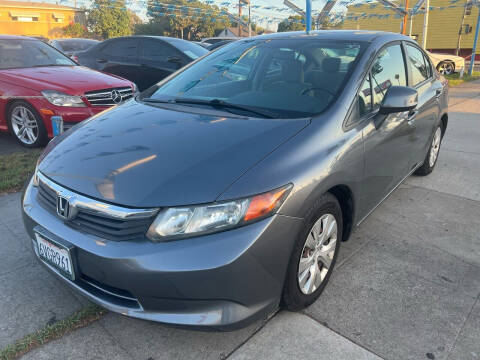2012 Honda Civic for sale at Plaza Auto Sales in Los Angeles CA