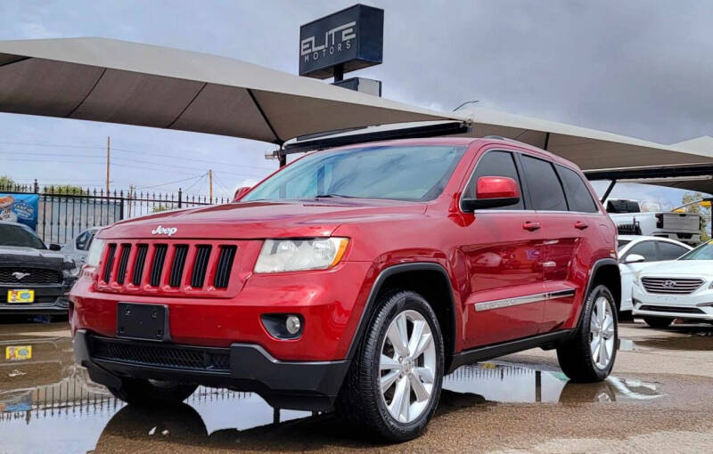 2012 Jeep Grand Cherokee for sale at Elite Motors in El Paso TX