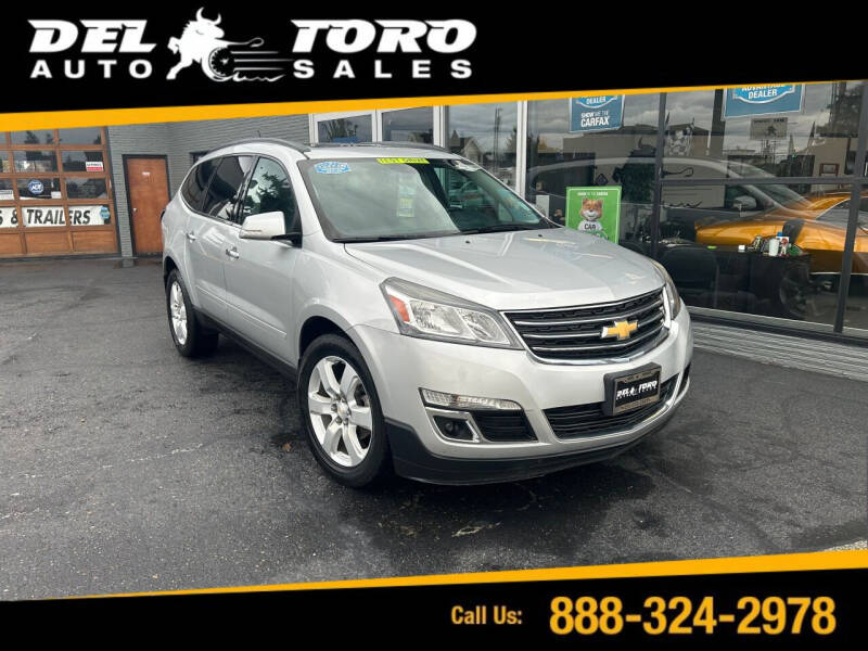 2016 Chevrolet Traverse for sale at DEL TORO AUTO SALES in Auburn WA