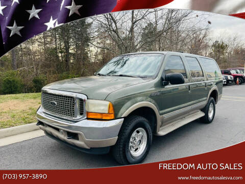 2001 Ford Excursion for sale at Freedom Auto Sales in Chantilly VA