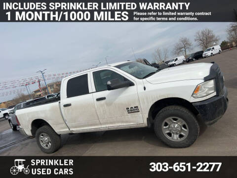 2014 RAM 2500 for sale at Sprinkler Used Cars in Longmont CO