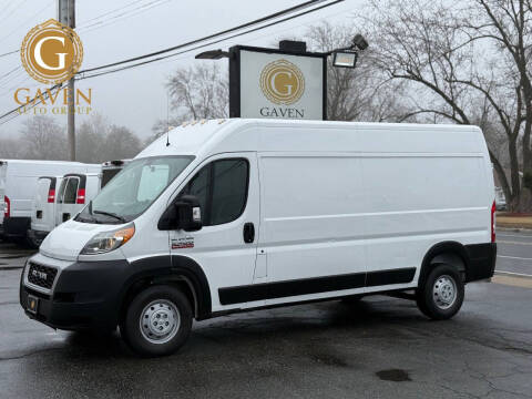 2021 RAM ProMaster for sale at Gaven Commercial Truck Center in Kenvil NJ