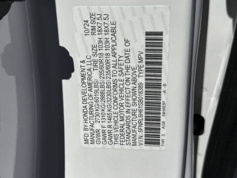 2025 Honda Odyssey EX-L