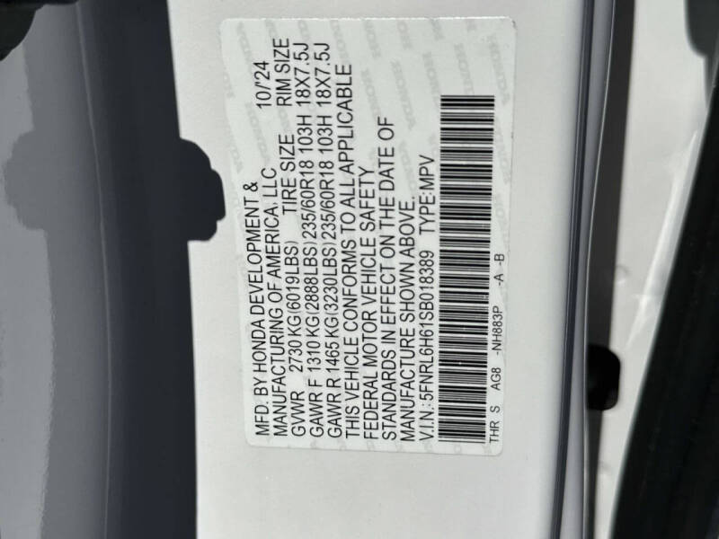 2025 Honda Odyssey EX-L