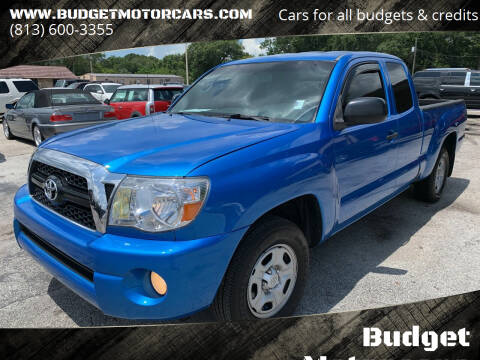 2011 Toyota Tacoma for sale at Budget Motorcars in Tampa FL