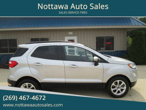 2020 Ford EcoSport for sale at Nottawa Auto Sales in Nottawa MI