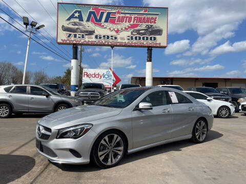2019 Mercedes-Benz CLA for sale at ANF AUTO FINANCE in Houston TX